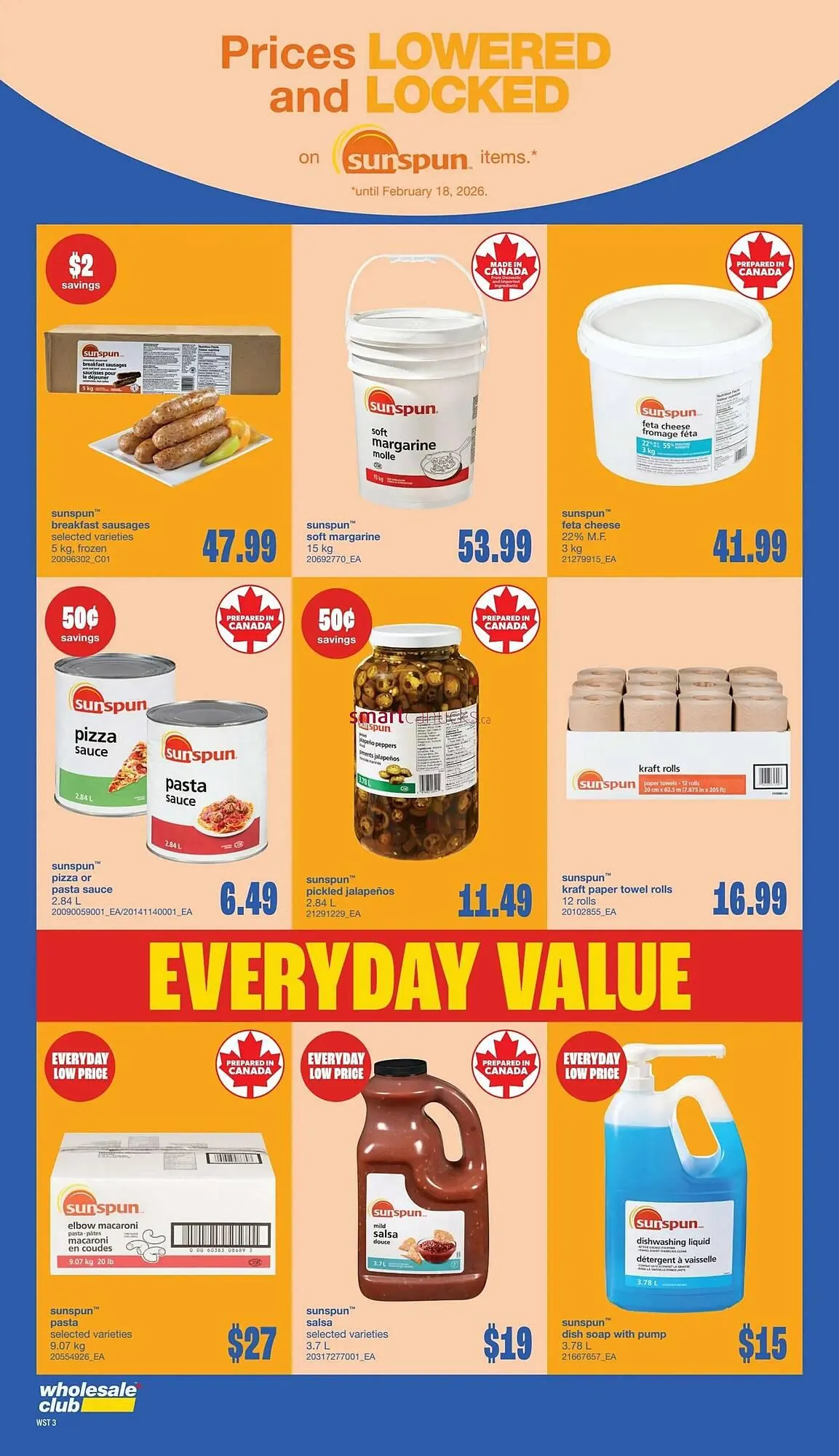 Wholesale Club flyer from January 29 to February 18 2026 - flyer page 3