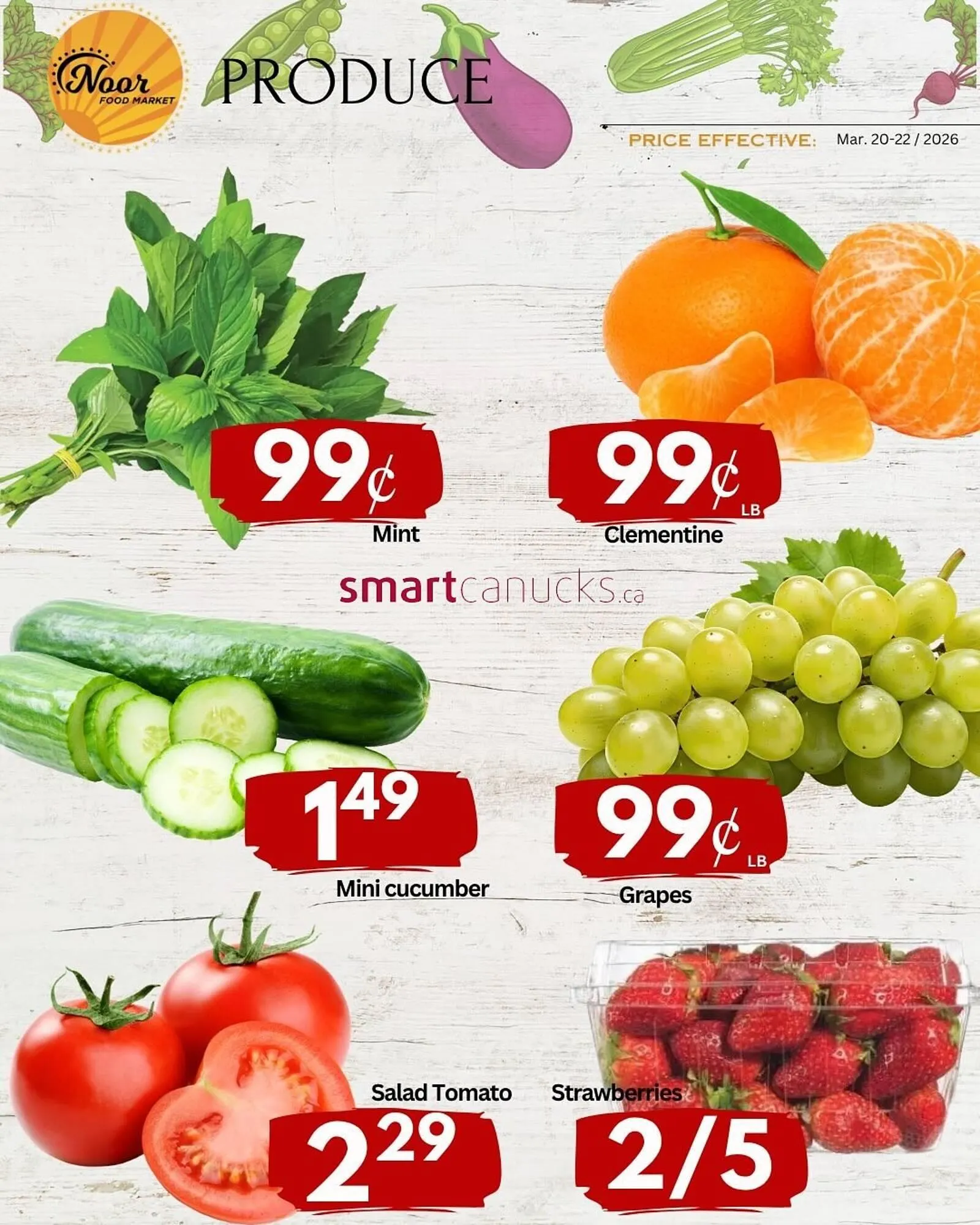 Noor Food Market flyer from March 20 to March 26 2026 - flyer page 6