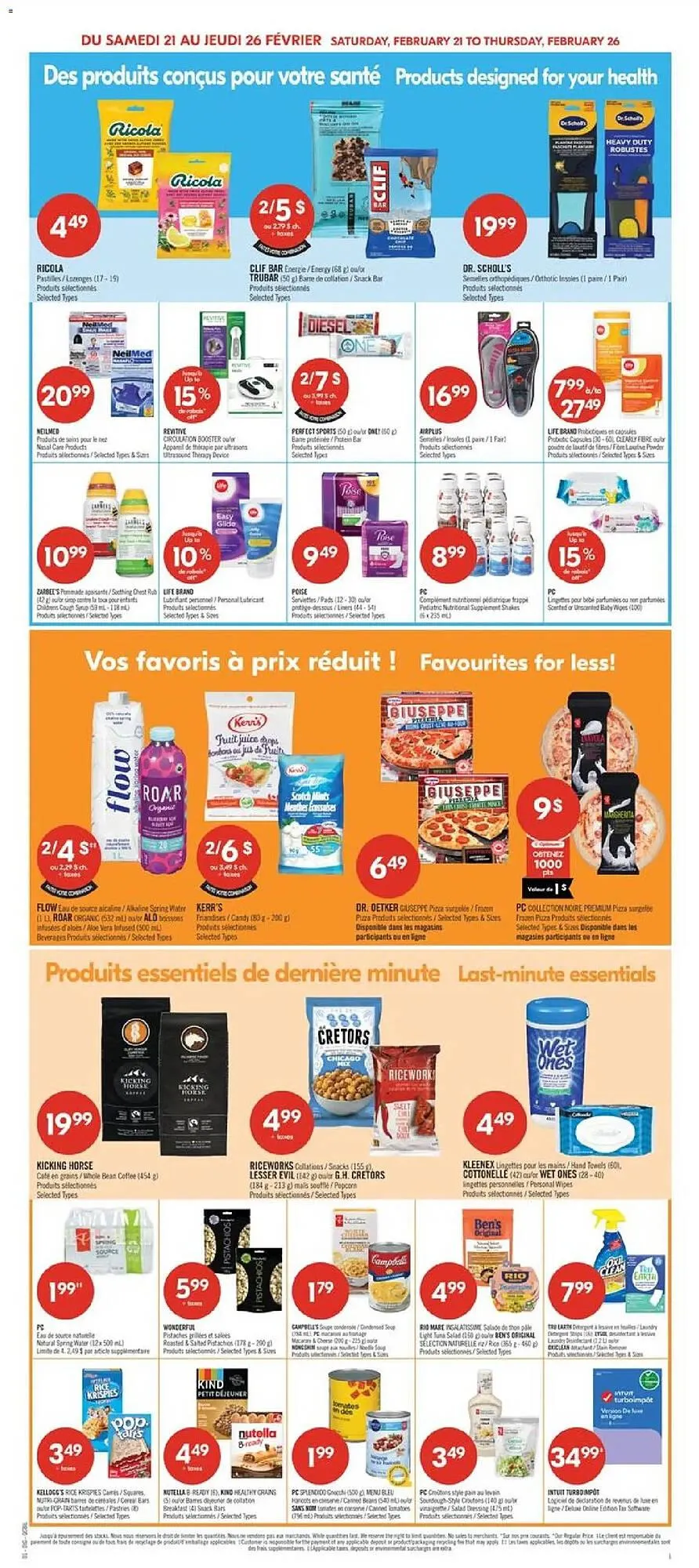 Pharmaprix flyer from February 21 to February 26 2026 - flyer page 14