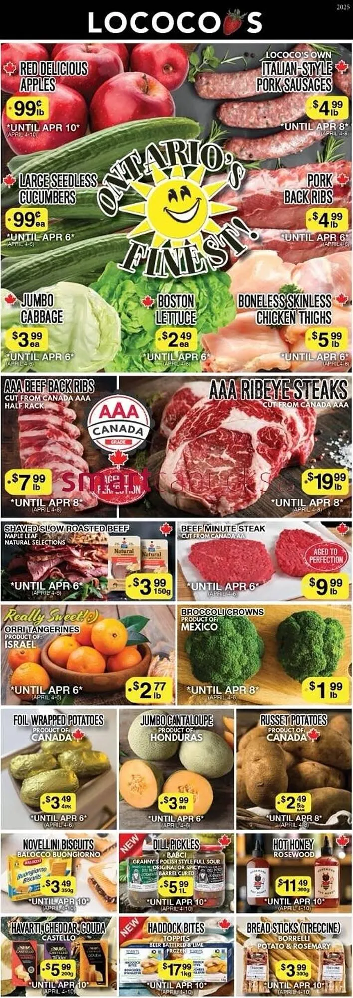 Lococo's flyer from April 4 to April 10 2025 - flyer page 1