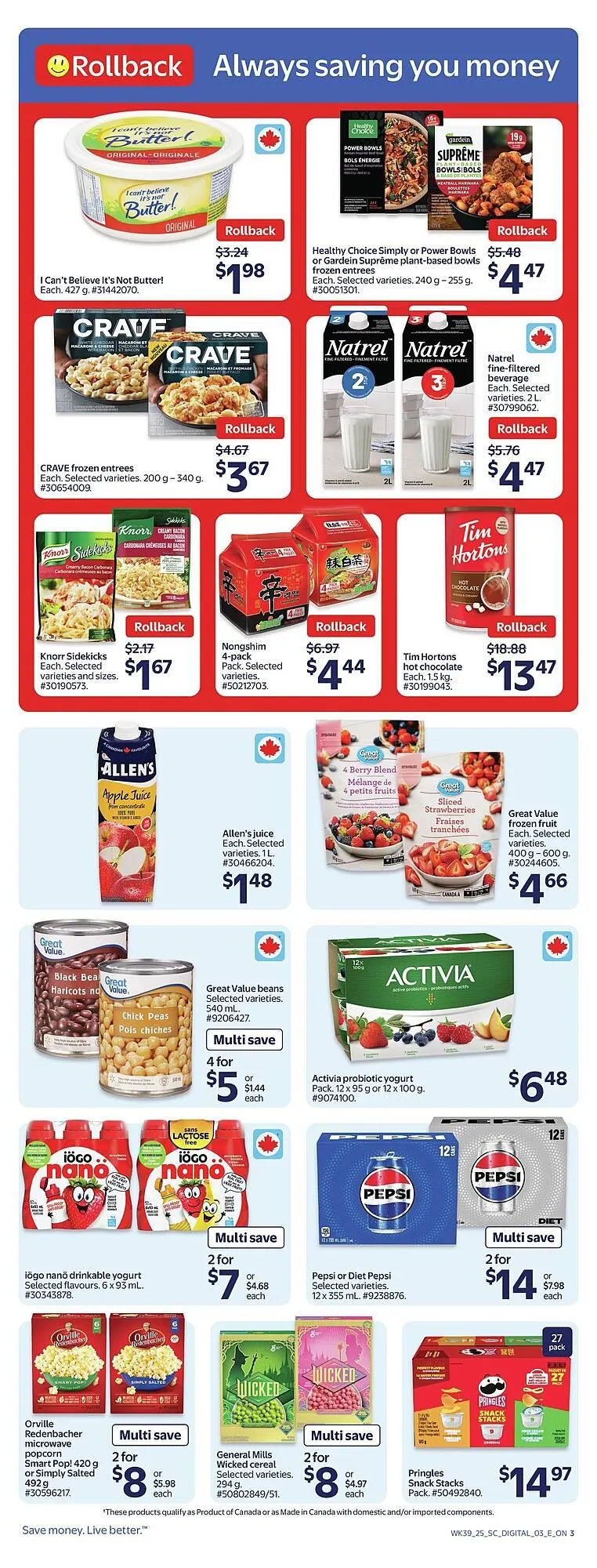 Walmart flyer from October 23 to October 30 2025 - flyer page 4