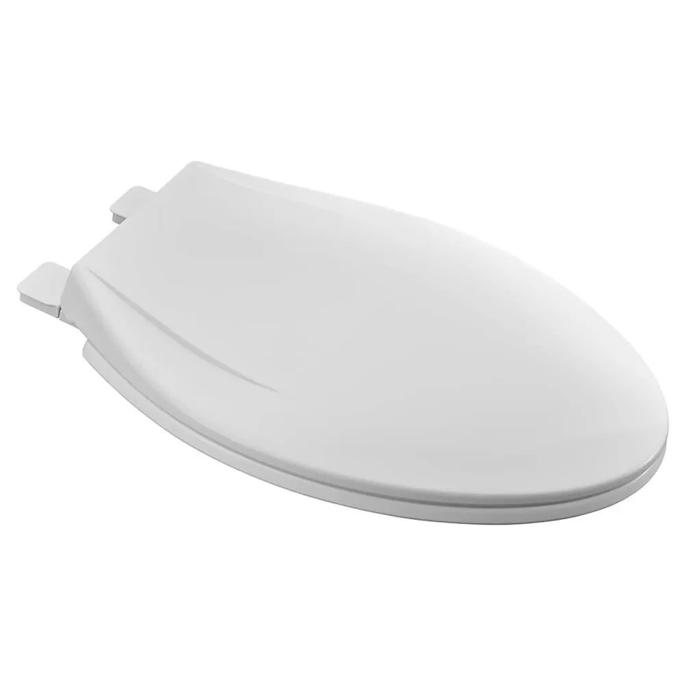 MightyTuff Slow Close and Easy Lift Off Elongated Toilet Seat in White