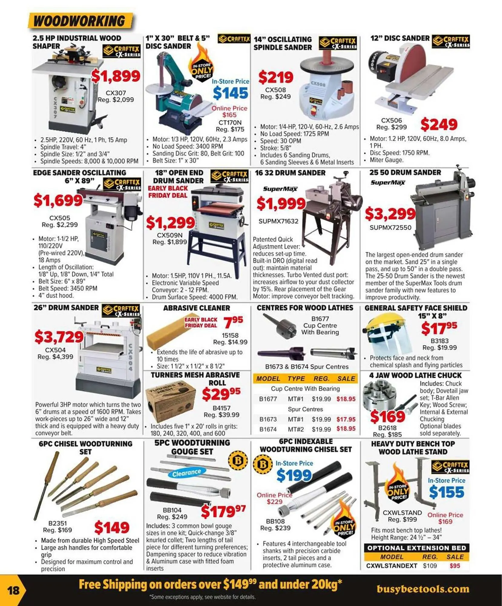 Busy Bee Tools flyer from November 10 to January 10 2026 - flyer page 18