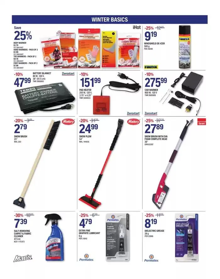 Flyer from January 1 to February 28 2025 - flyer page 3