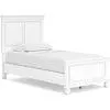 Fortman Panel Bed - White