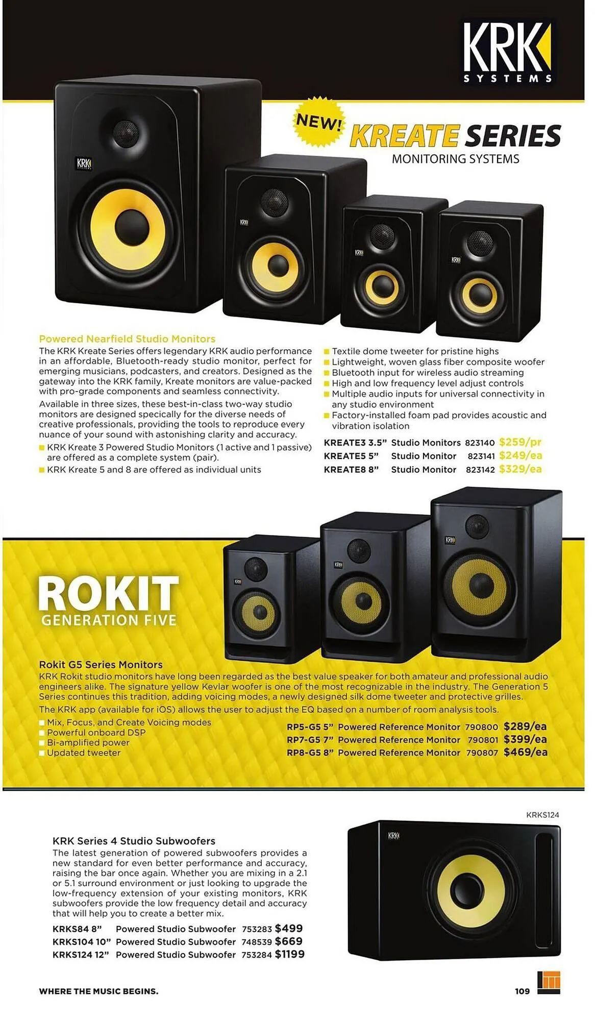 Long & McQuade flyer from November 5 to July 31 2026 - flyer page 109