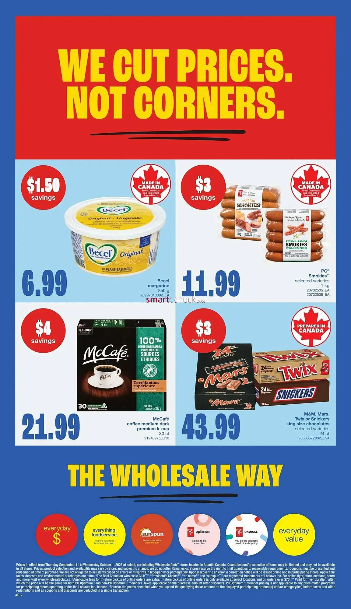 Wholesale Club flyer from September 11 to September 17 2025 - flyer page 2