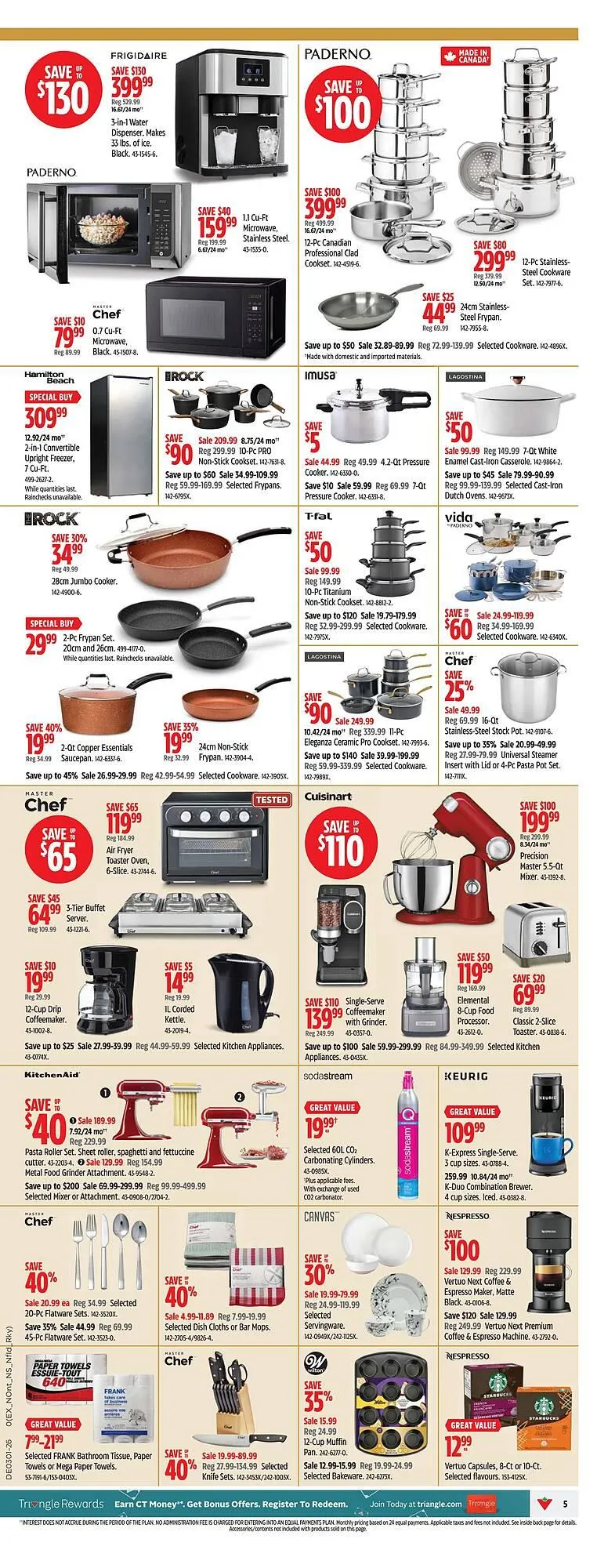 Canadian Tire flyer from January 1 to January 8 2026 - flyer page 5