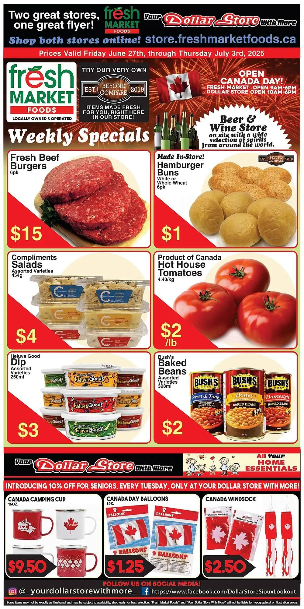 Fresh Market Foods flyer - 1