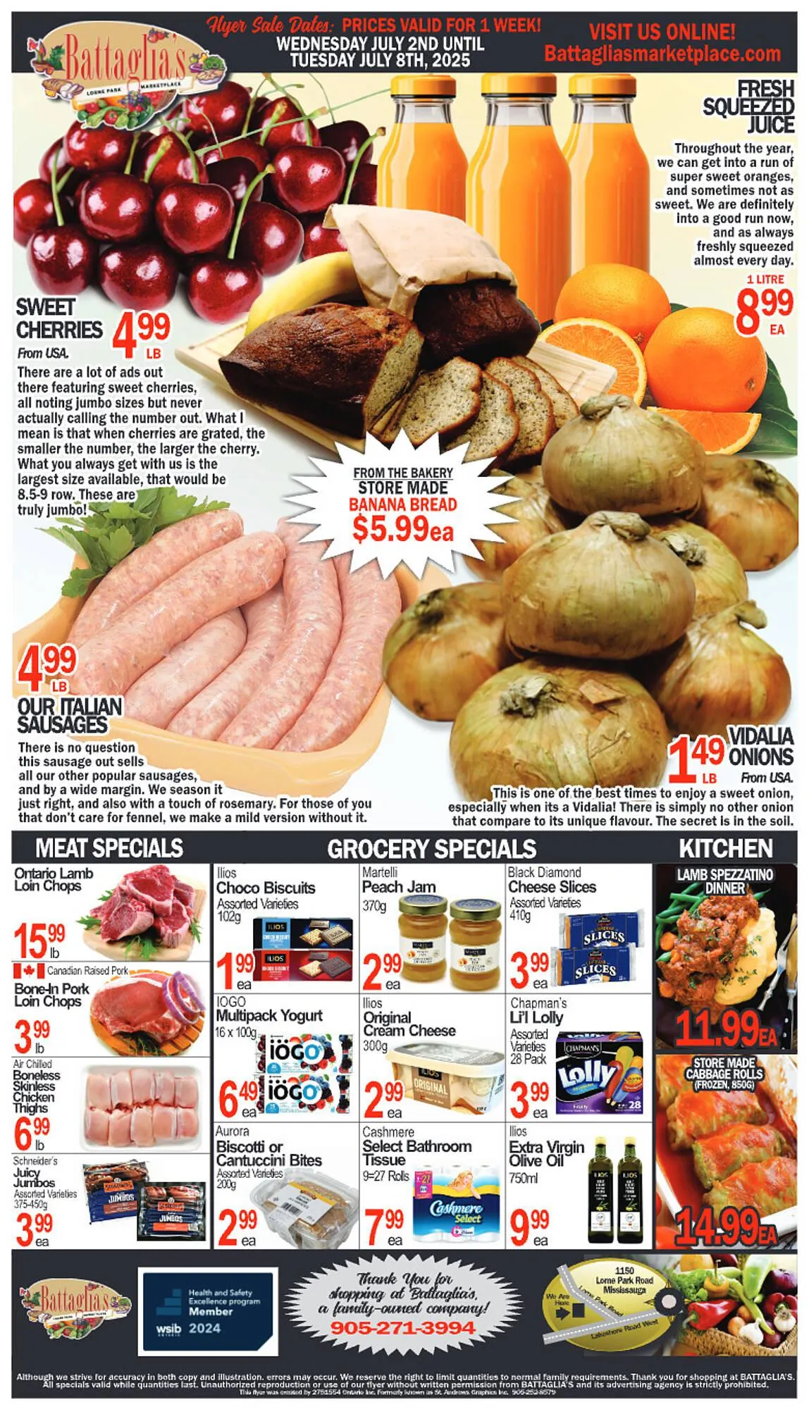 Battaglias Marketplace flyer - 1