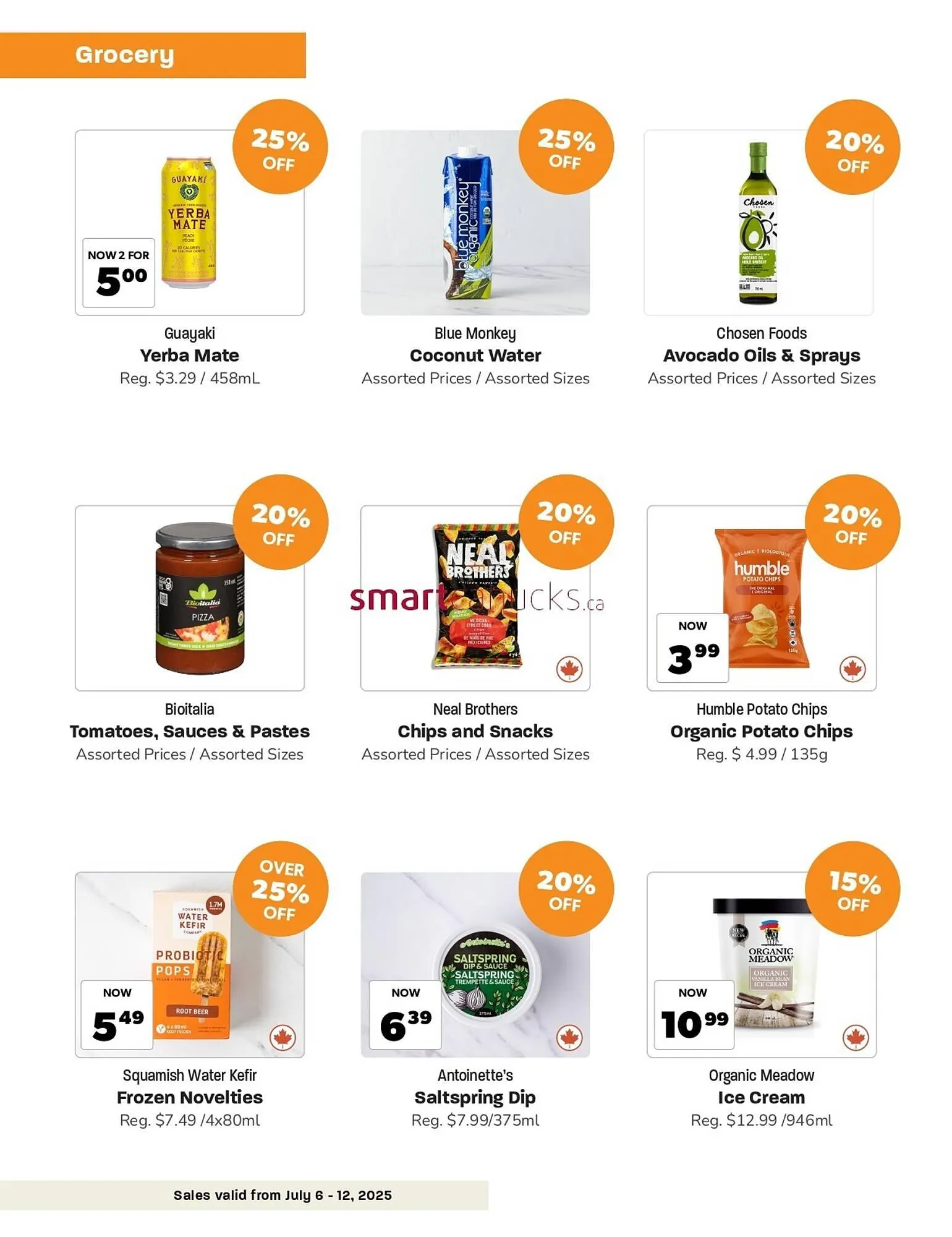 Blush Lane Organics flyer from July 6 to July 19 2025 - flyer page 3