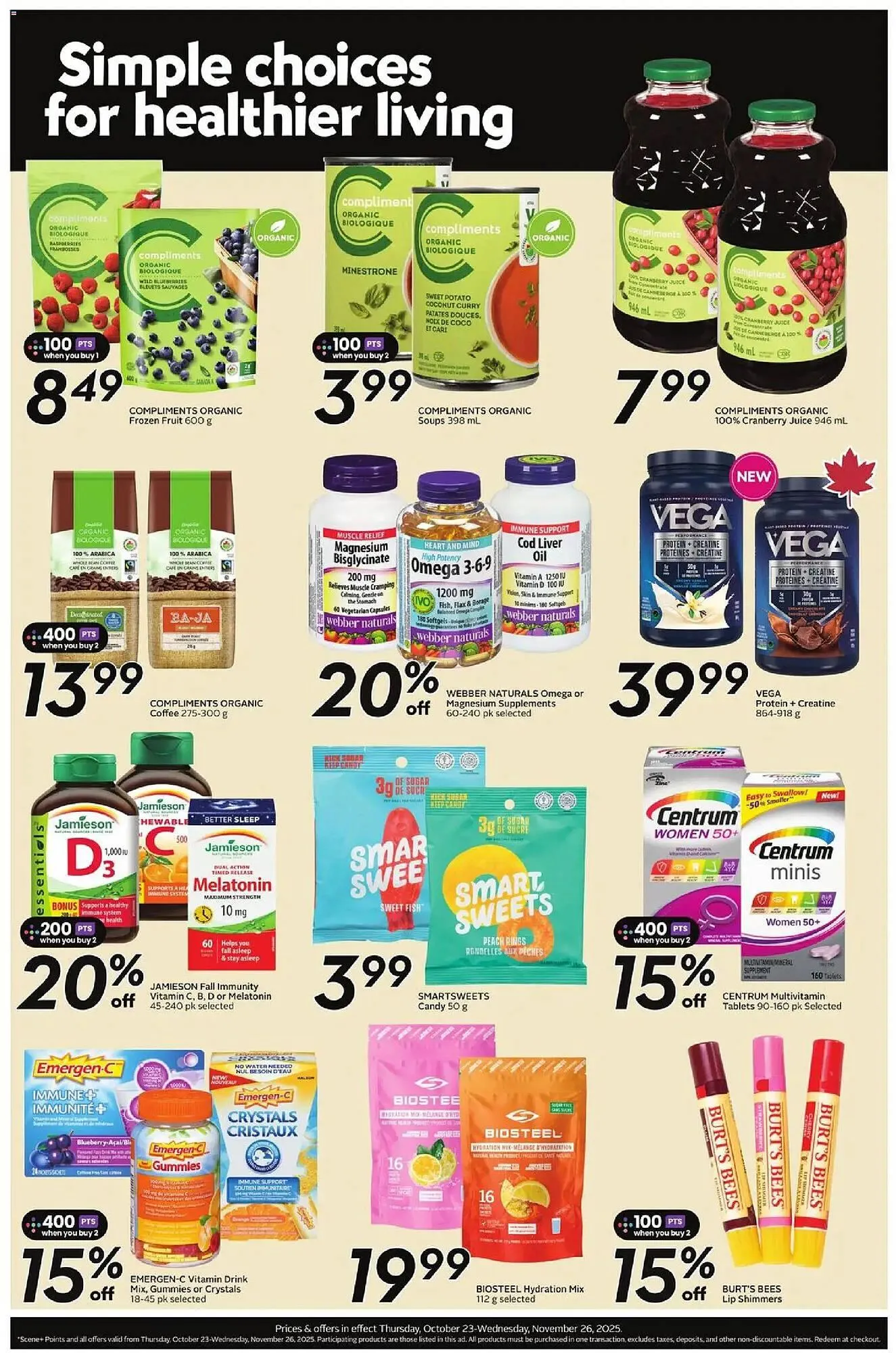 Safeway flyer from October 23 to November 27 2025 - flyer page 2