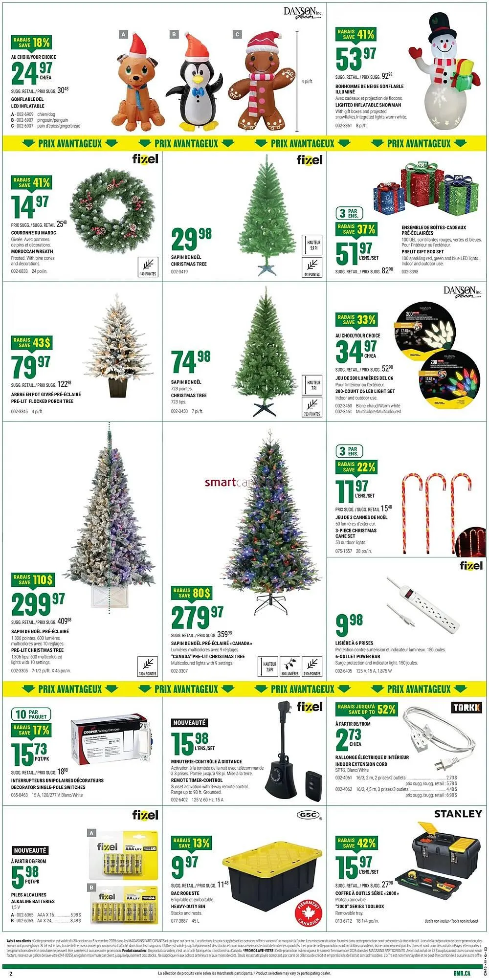 BMR flyer from October 30 to November 5 2025 - flyer page 3