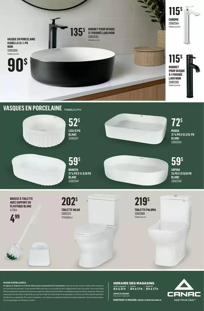Canac weekly flyer from January 30 to February 5 2025 - flyer page 13