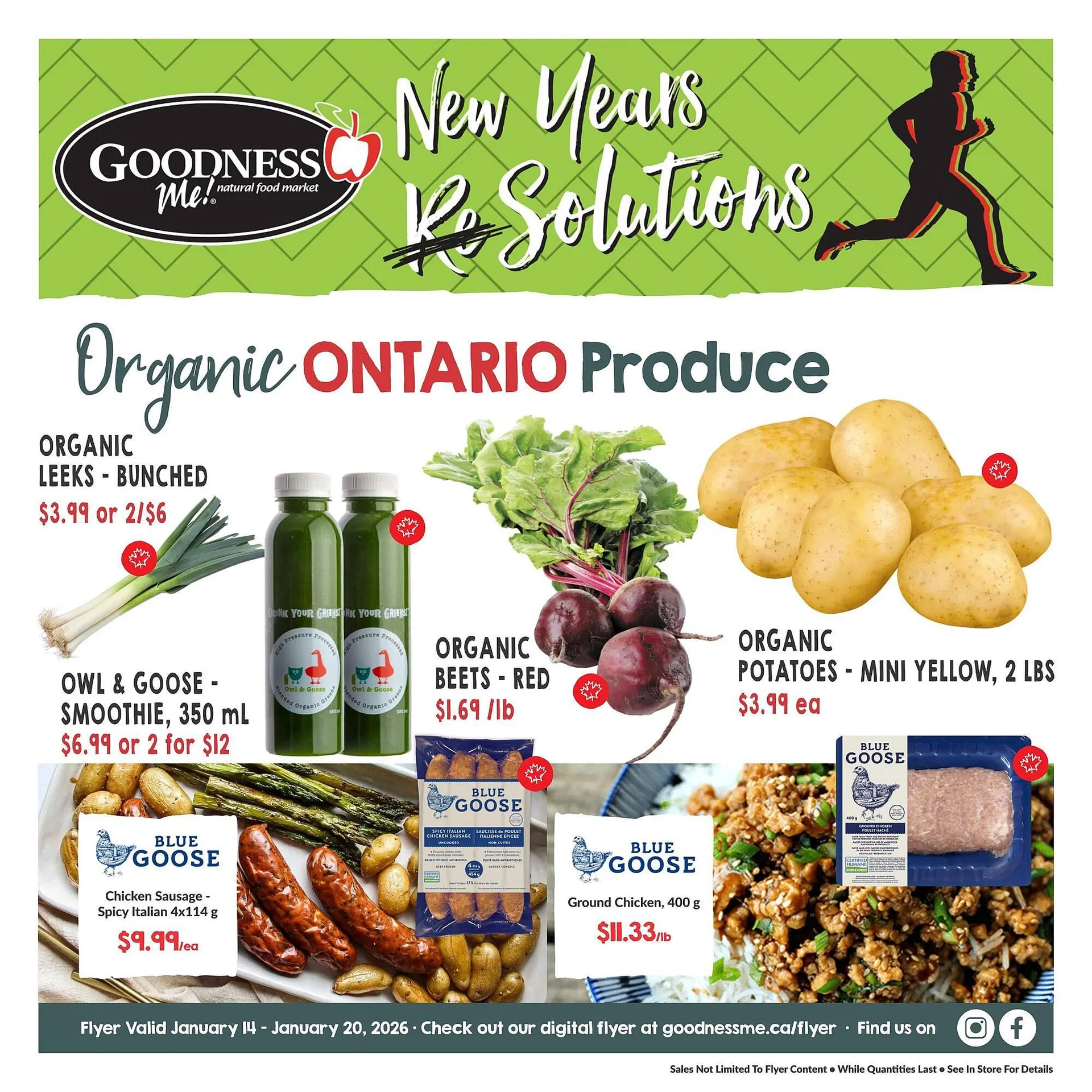 Goodness Me flyer - 1