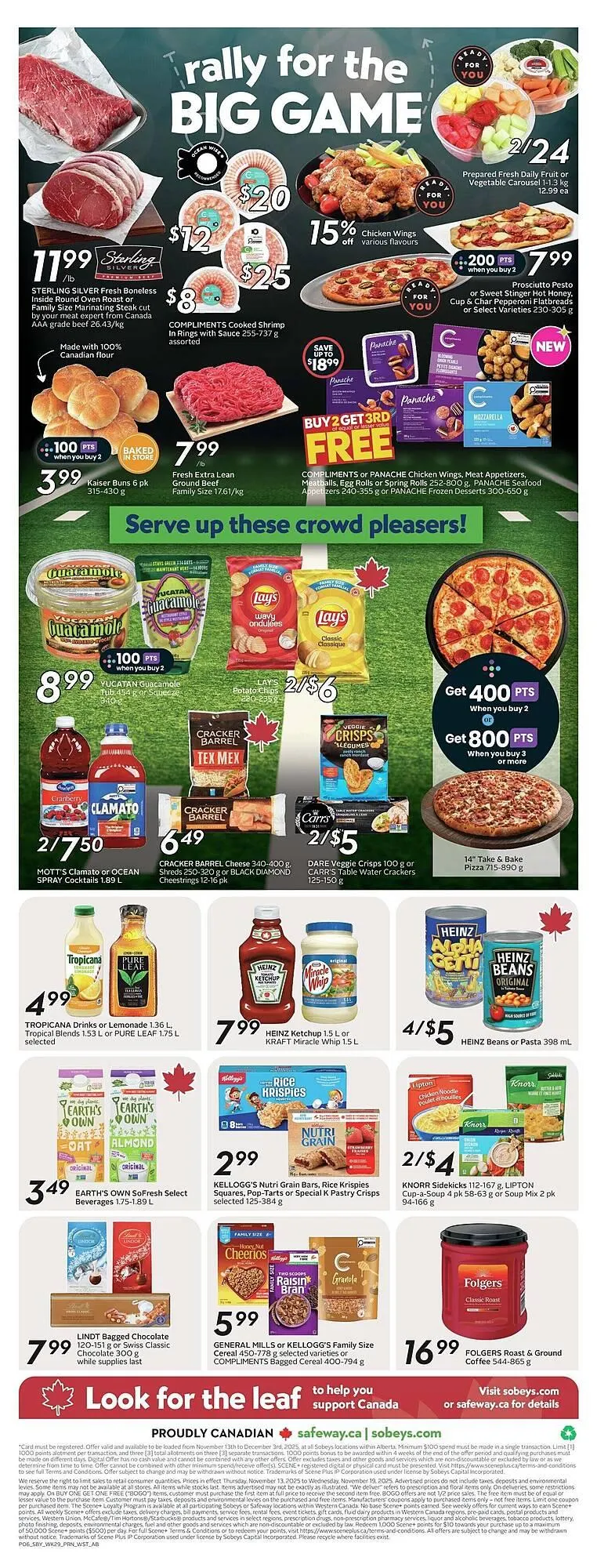 Safeway flyer from November 13 to November 27 2025 - flyer page 4