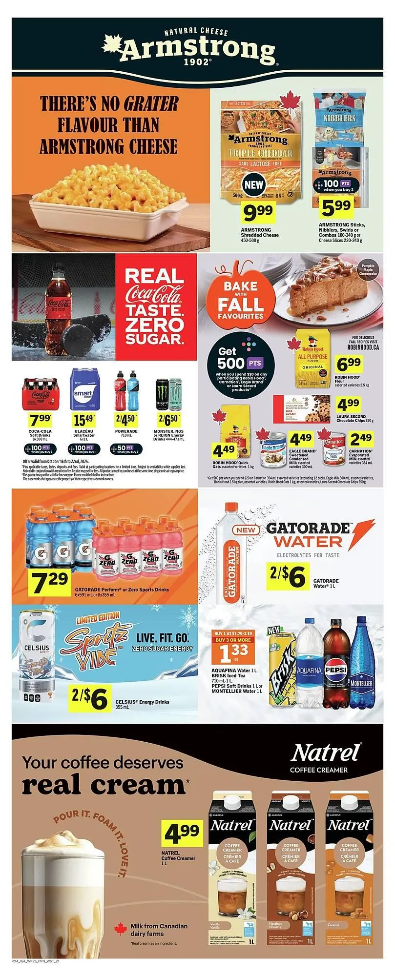 IGA flyer from October 16 to November 6 2025 - flyer page 5