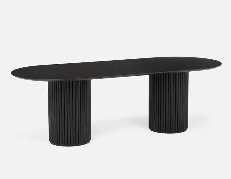 oval dining table 240cm