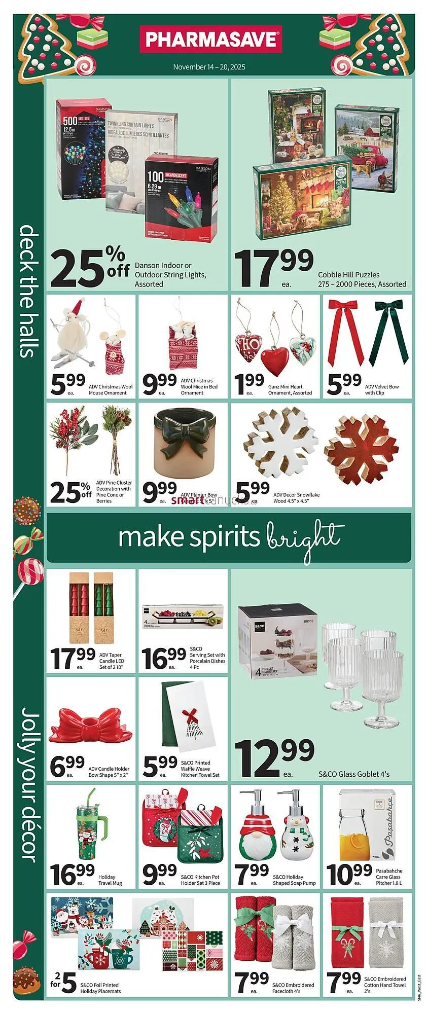 Pharmasave flyer from November 14 to November 20 2025 - flyer page 4