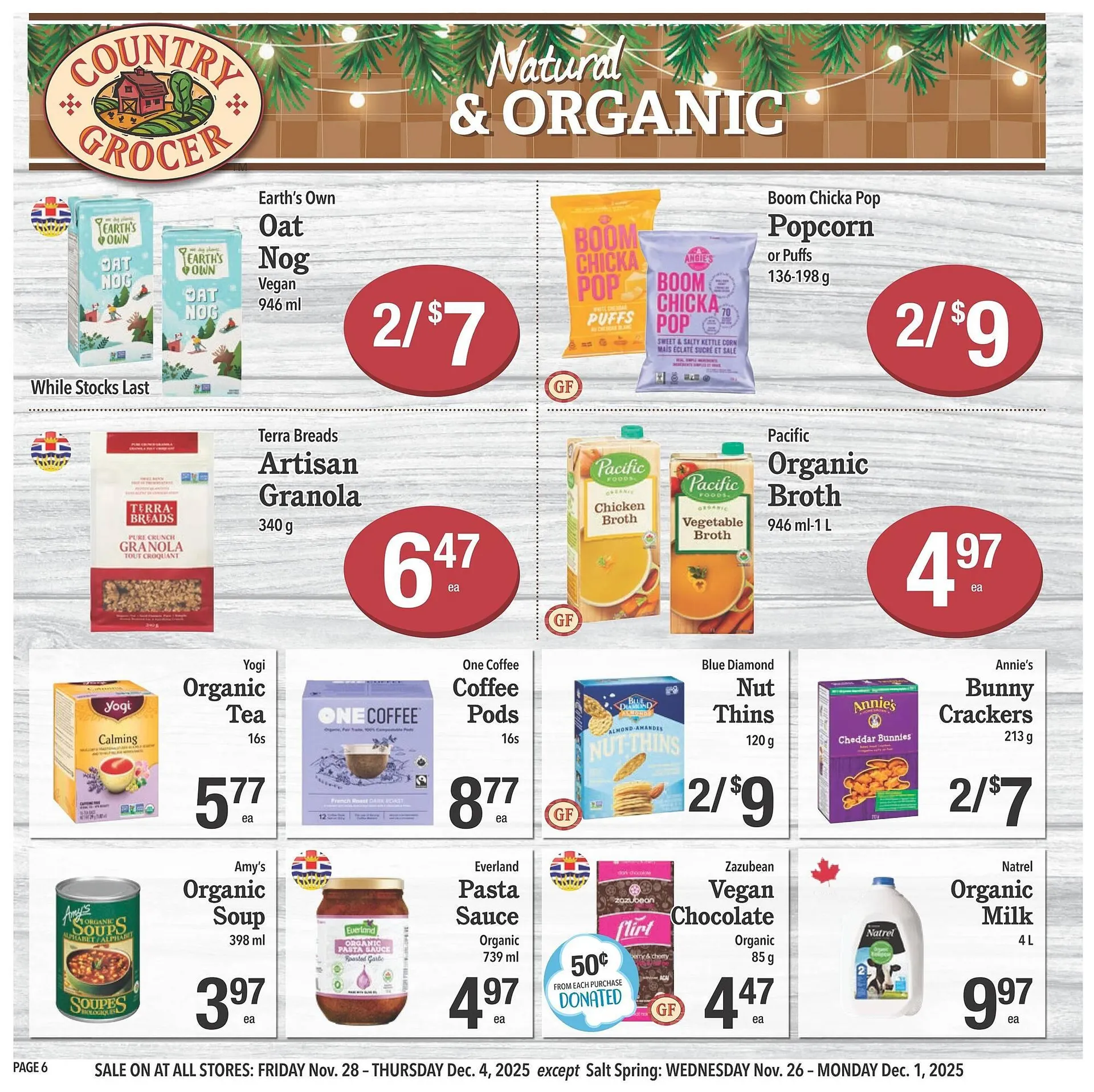 Country Grocer flyer from November 27 to December 3 2025 - flyer page 6