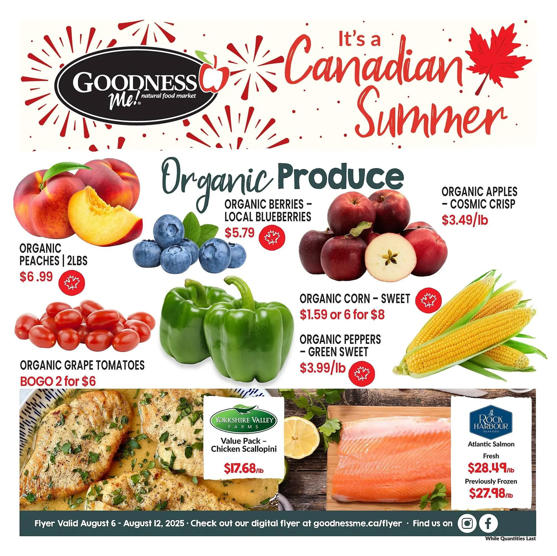 Goodness Me flyer - 1