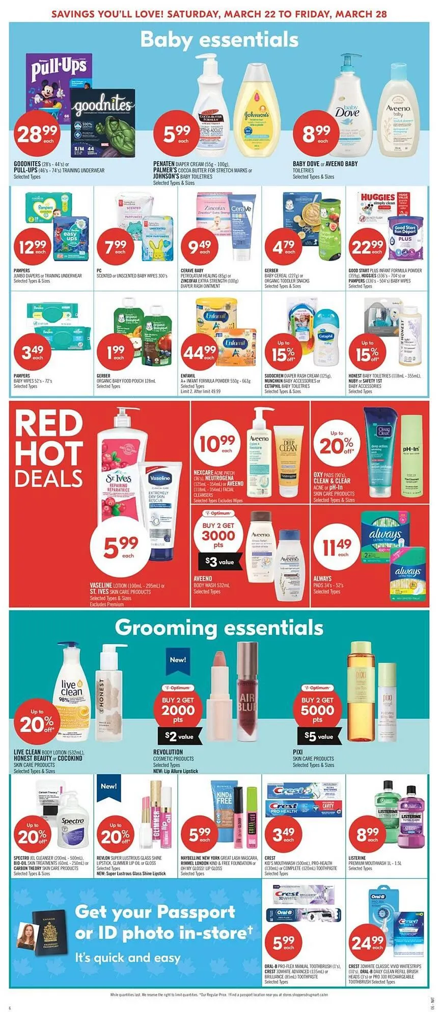 Shoppers Drug Mart flyer from March 22 to March 29 2025 - flyer page 9