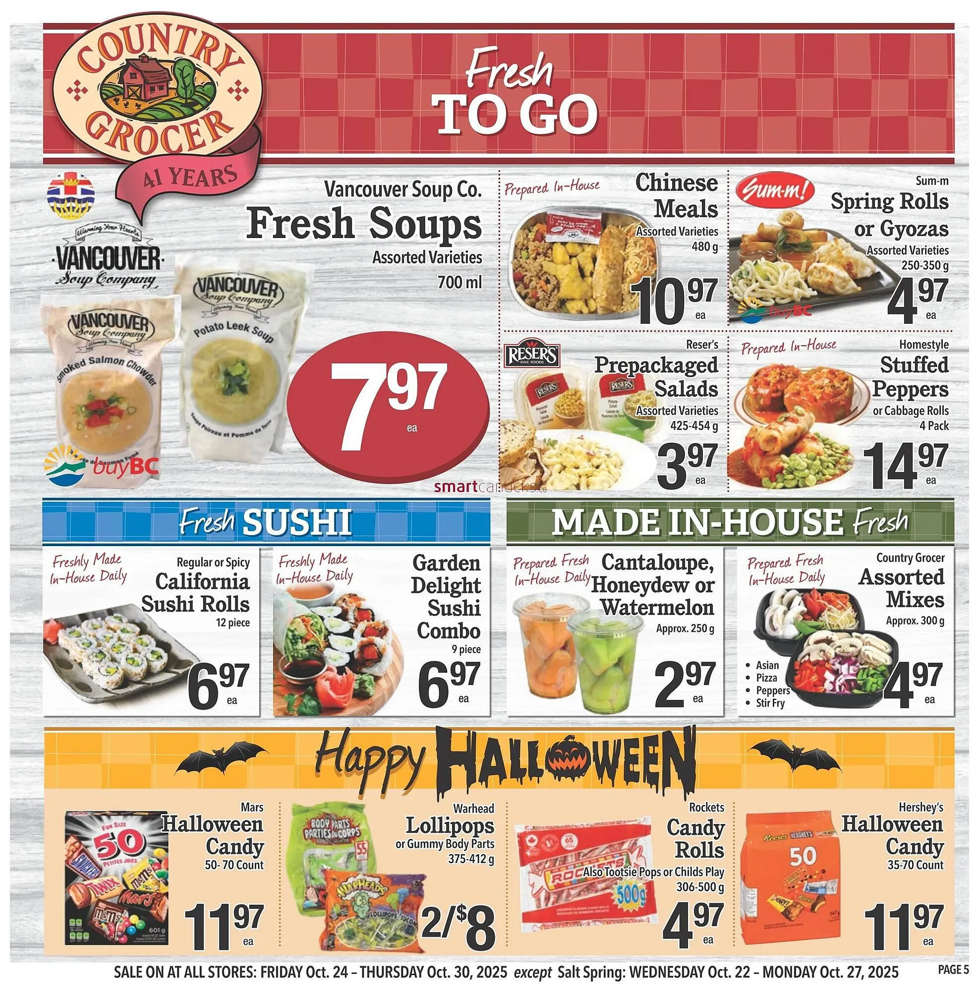Country Grocer flyer from October 23 to October 29 2025 - flyer page 5