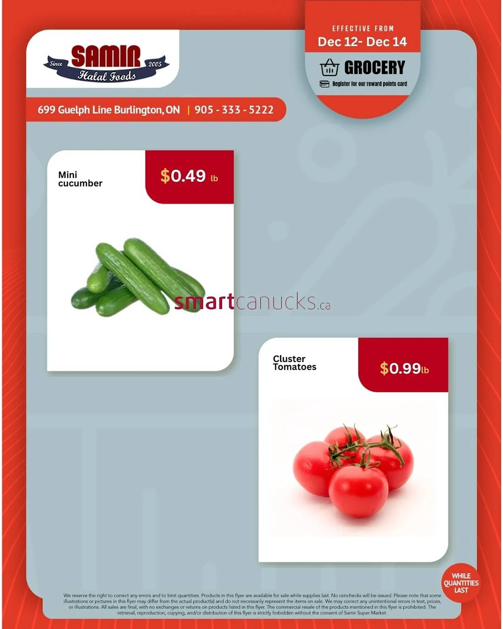Samir Supermarket flyer from December 12 to December 14 2025 - flyer page 3