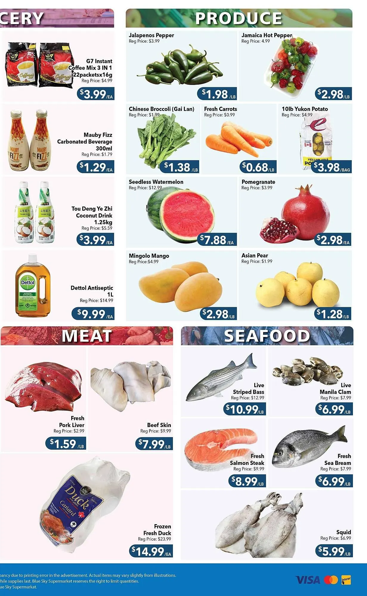 Blue Sky Supermarket flyer from April 25 to May 1 2025 - flyer page 4