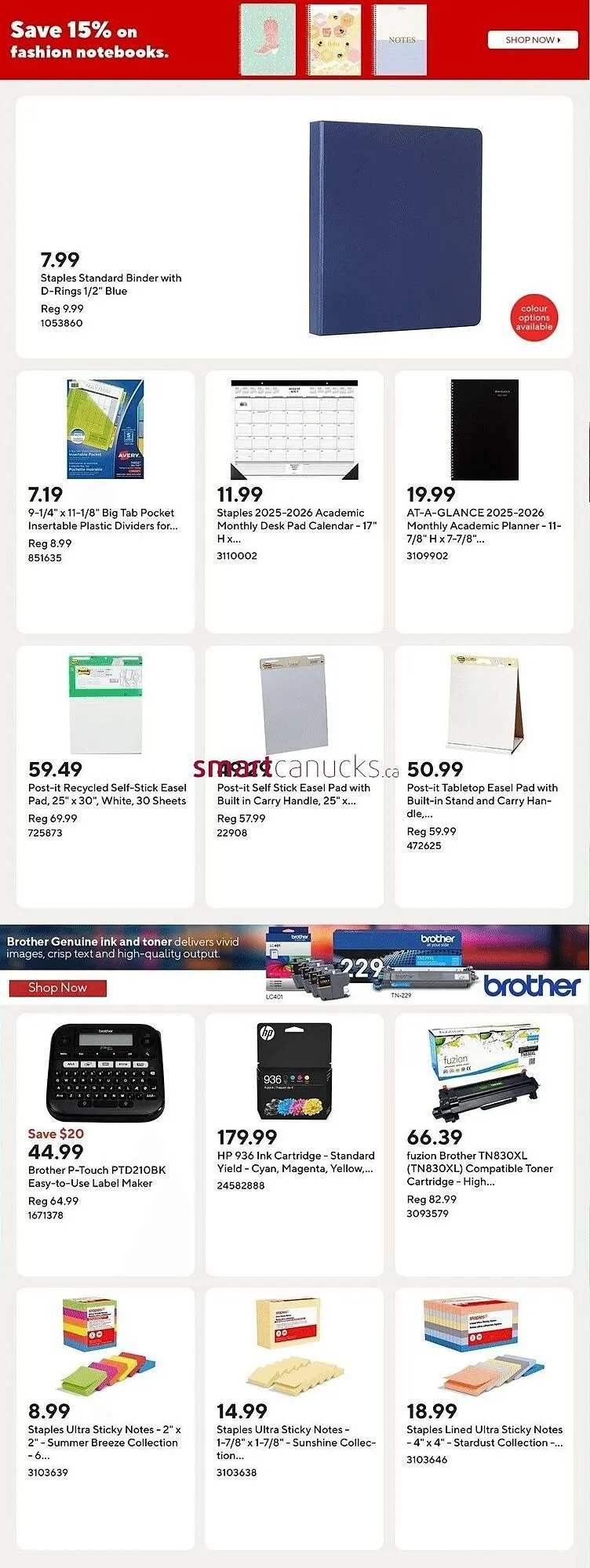 Staples flyer from July 4 to July 10 2025 - flyer page 11