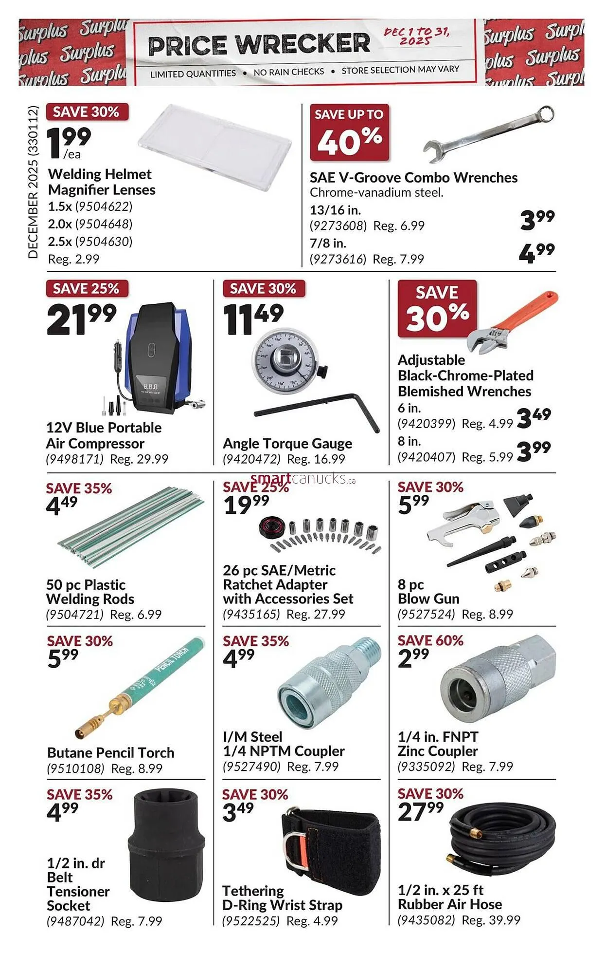 Princess Auto flyer from November 30 to December 6 2025 - flyer page 20