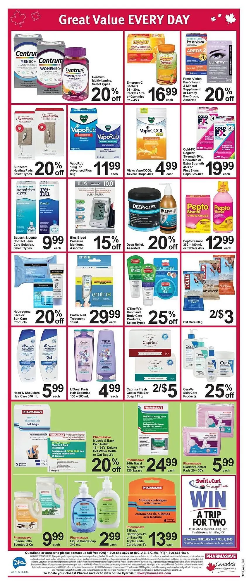 Pharmasave flyer from March 28 to April 10 2025 - flyer page 3