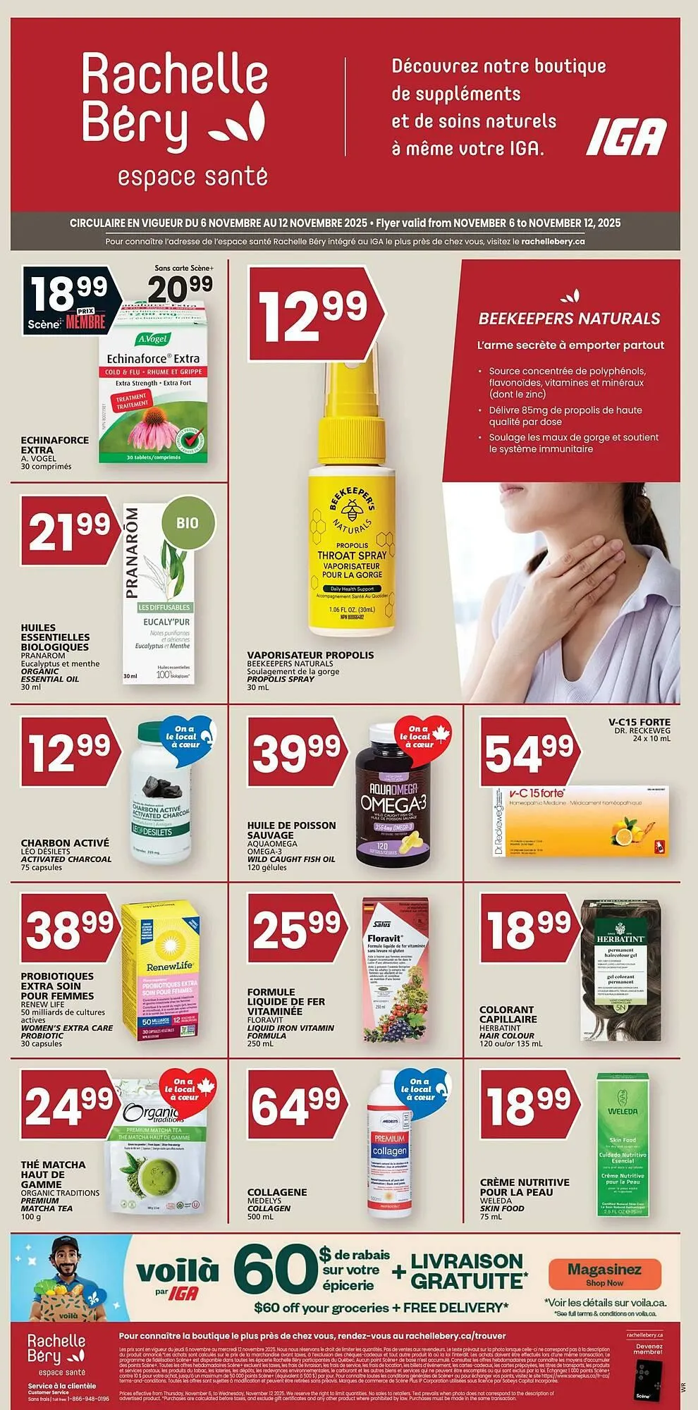 IGA flyer from November 6 to November 12 2025 - flyer page 14