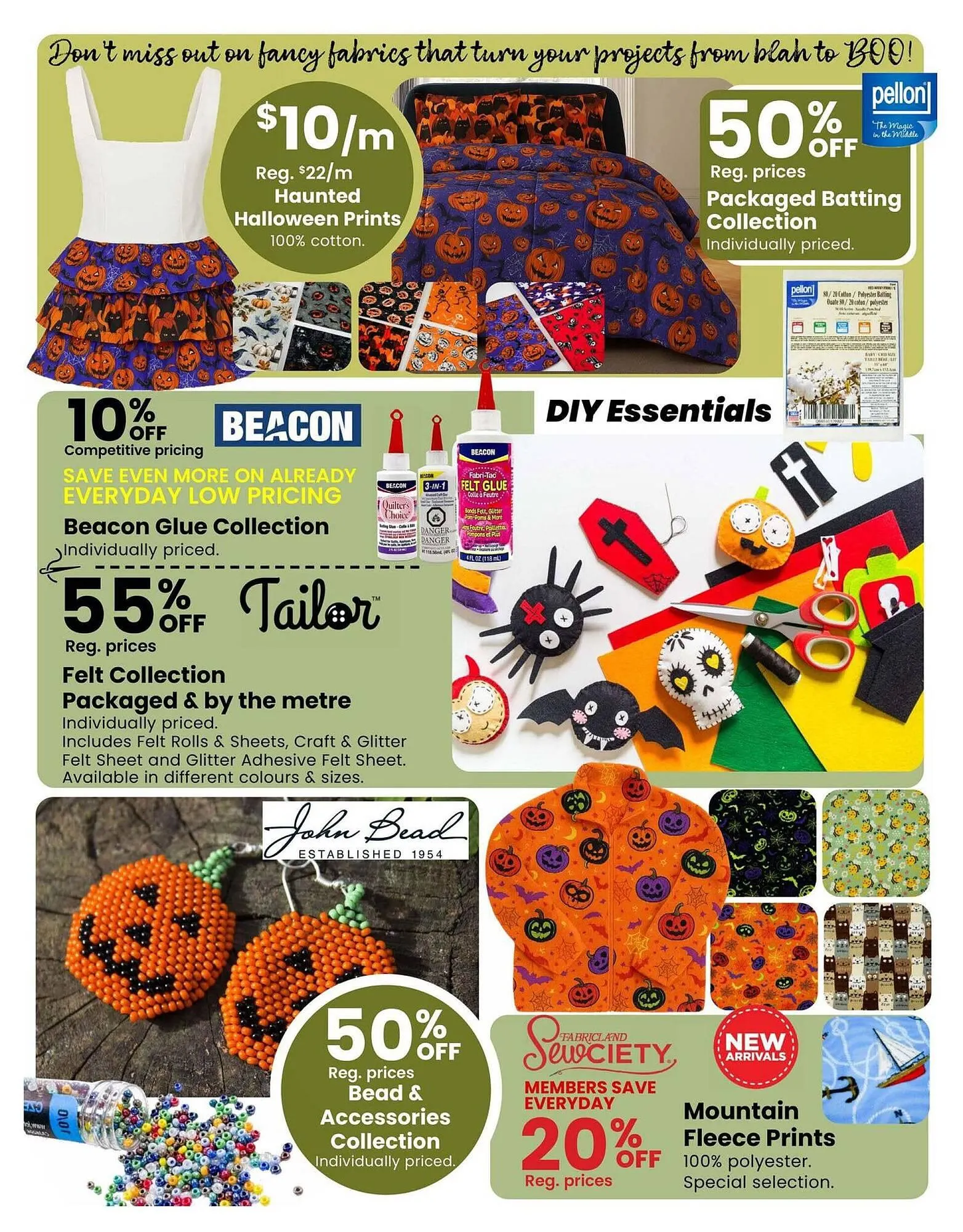 Fabricland flyer from September 2 to October 1 2025 - flyer page 8