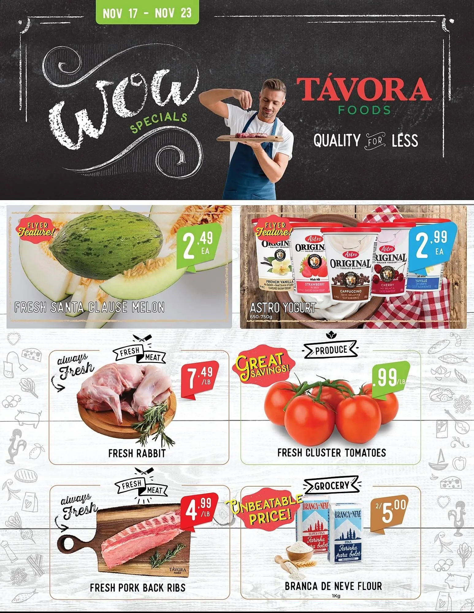 Tavora Foods flyer from November 20 to November 26 2025 - flyer page 1