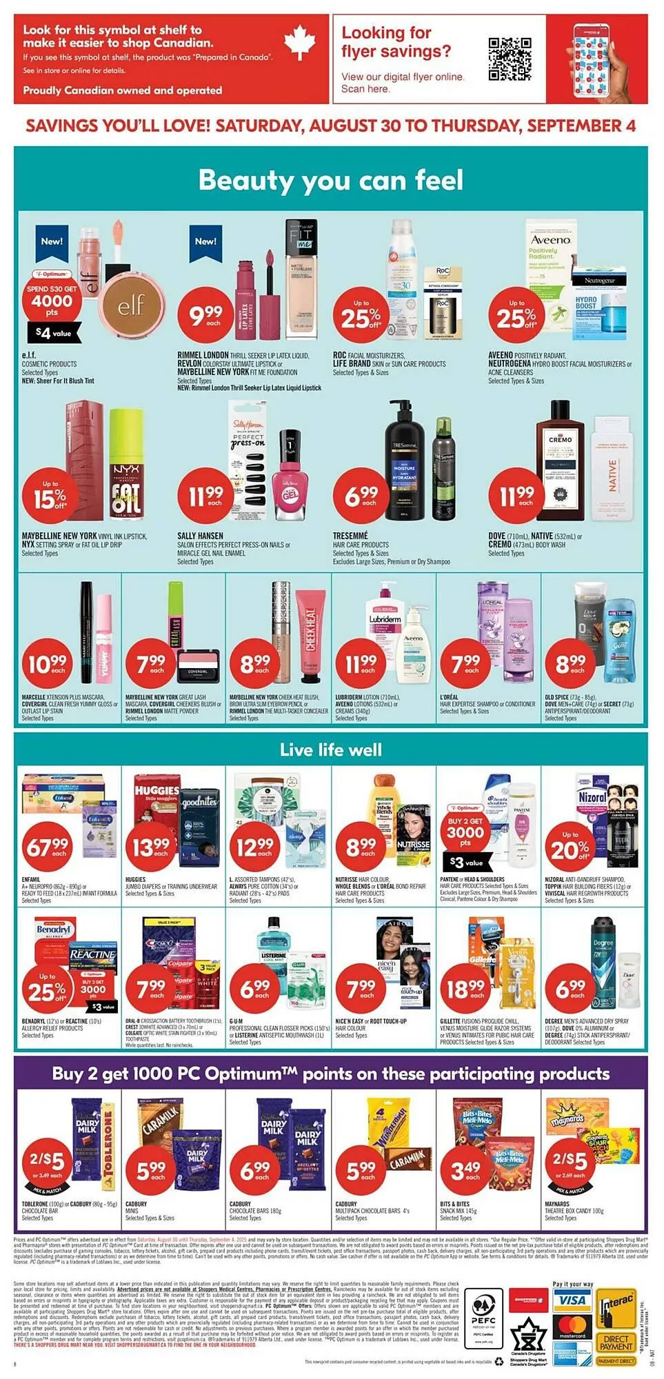 Shoppers Drug Mart flyer from August 29 to October 1 2025 - flyer page 24