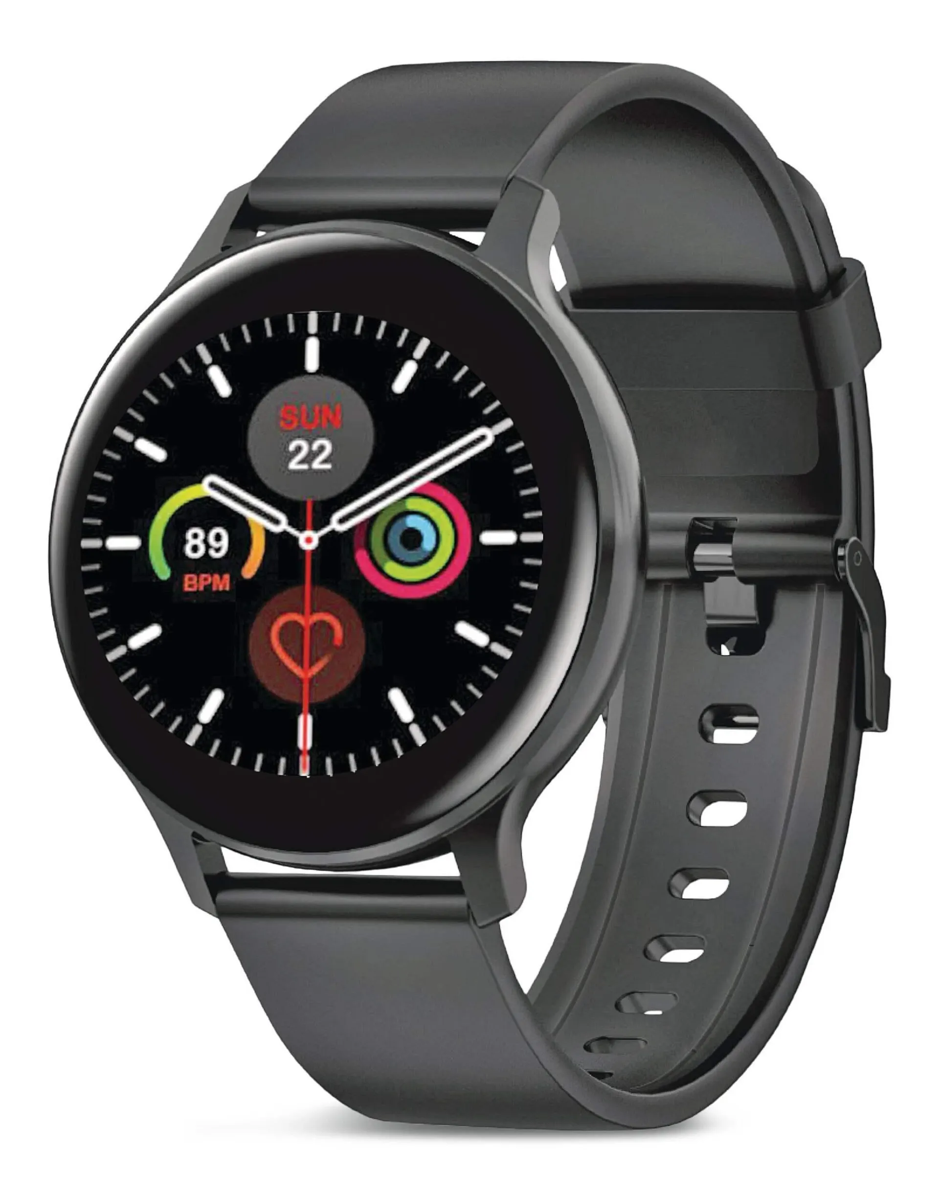Sech Fusion Fitness Smartwatch with Colour Touchscreen Display