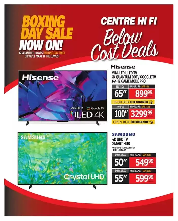 Exclusive deals and bargains from December 26 to January 2 2025 - flyer page 9