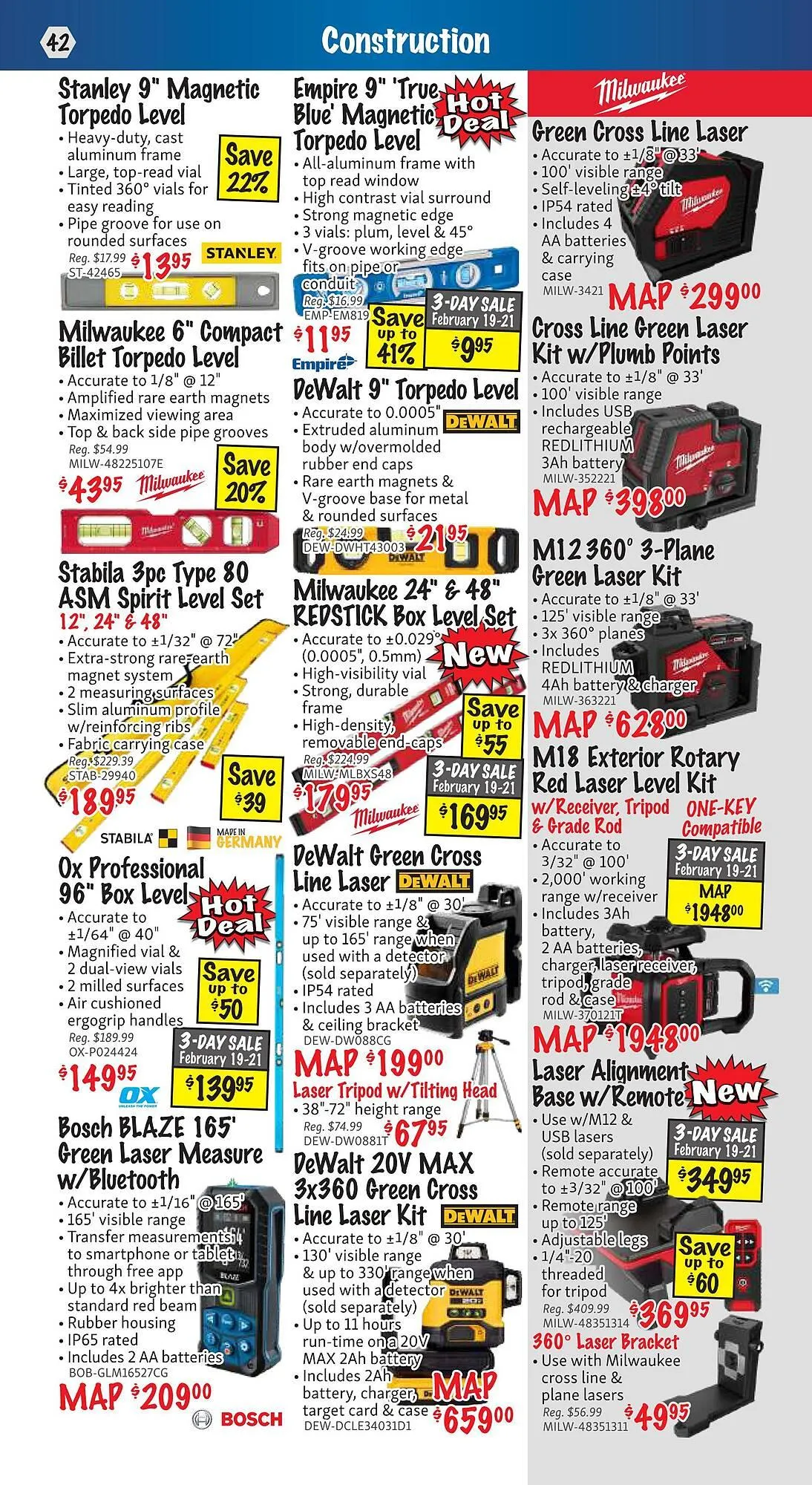 KMS Tools flyer from February 1 to February 28 2026 - flyer page 42