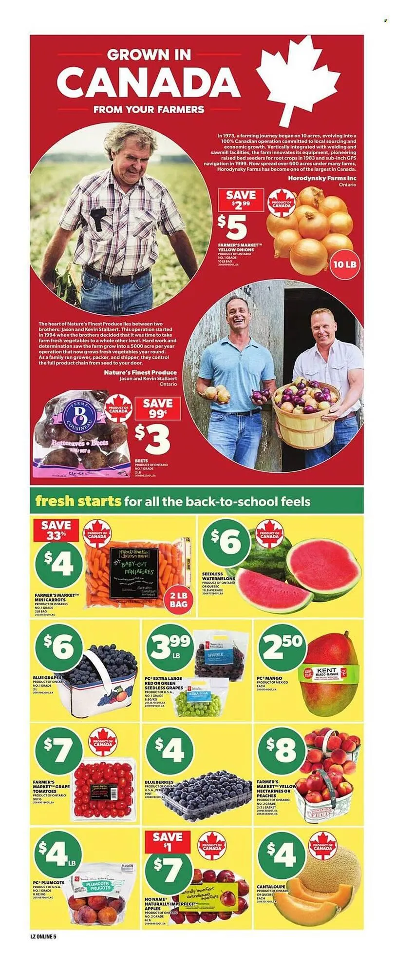 Loblaws flyer from September 4 to September 10 2025 - flyer page 10