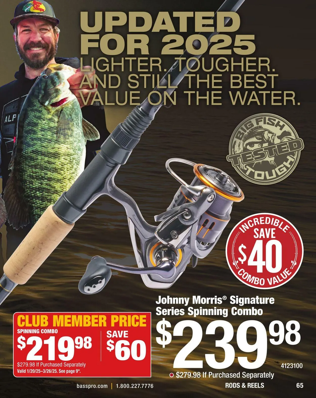 Bass Pro Current flyer from April 7 to April 21 2025 - flyer page 65