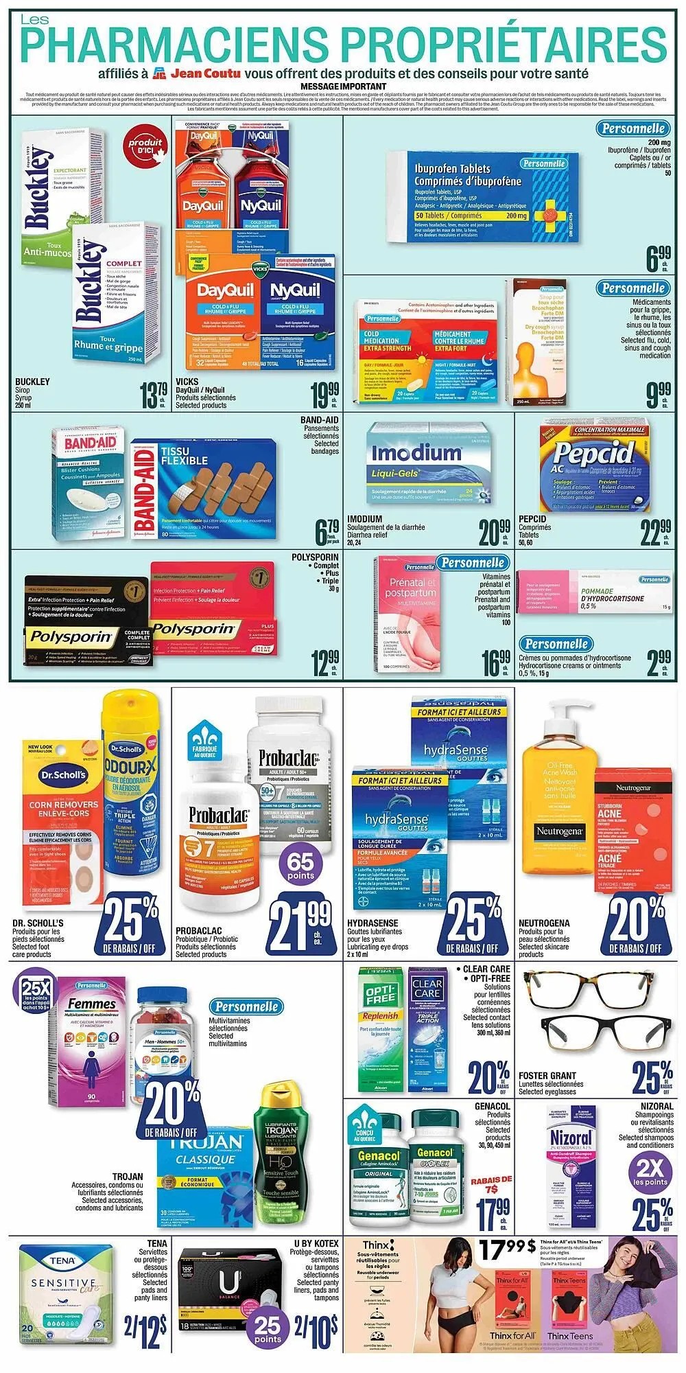 Jean Coutu flyer from March 5 to March 11 2026 - flyer page 3