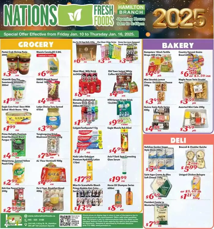 Top offers for all bargain hunters from January 10 to January 17 2025 - flyer page 1