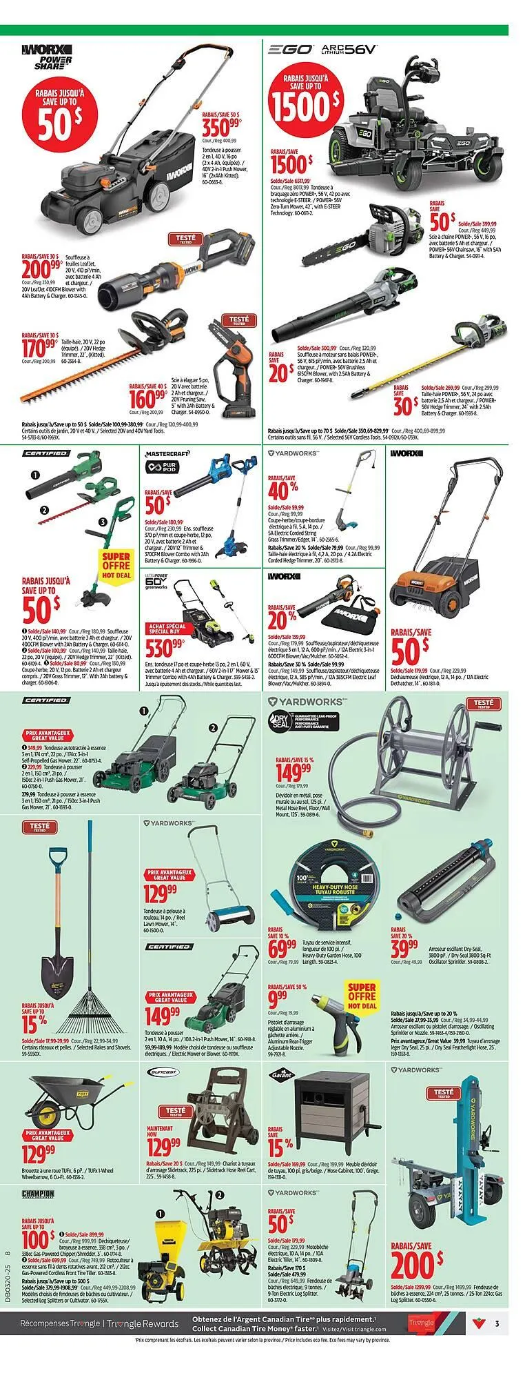 Canadian Tire flyer from May 8 to May 14 2025 - flyer page 3