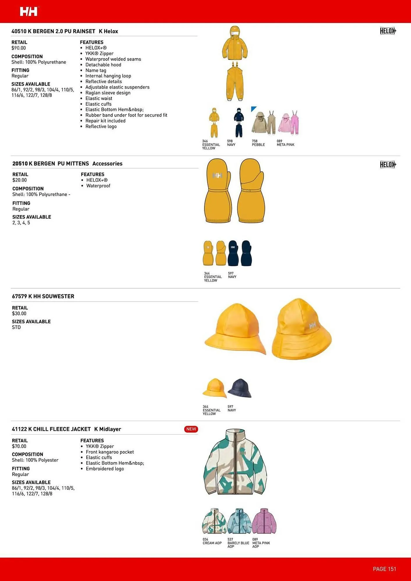Helly Hansen flyer from March 12 to May 31 2026 - flyer page 151