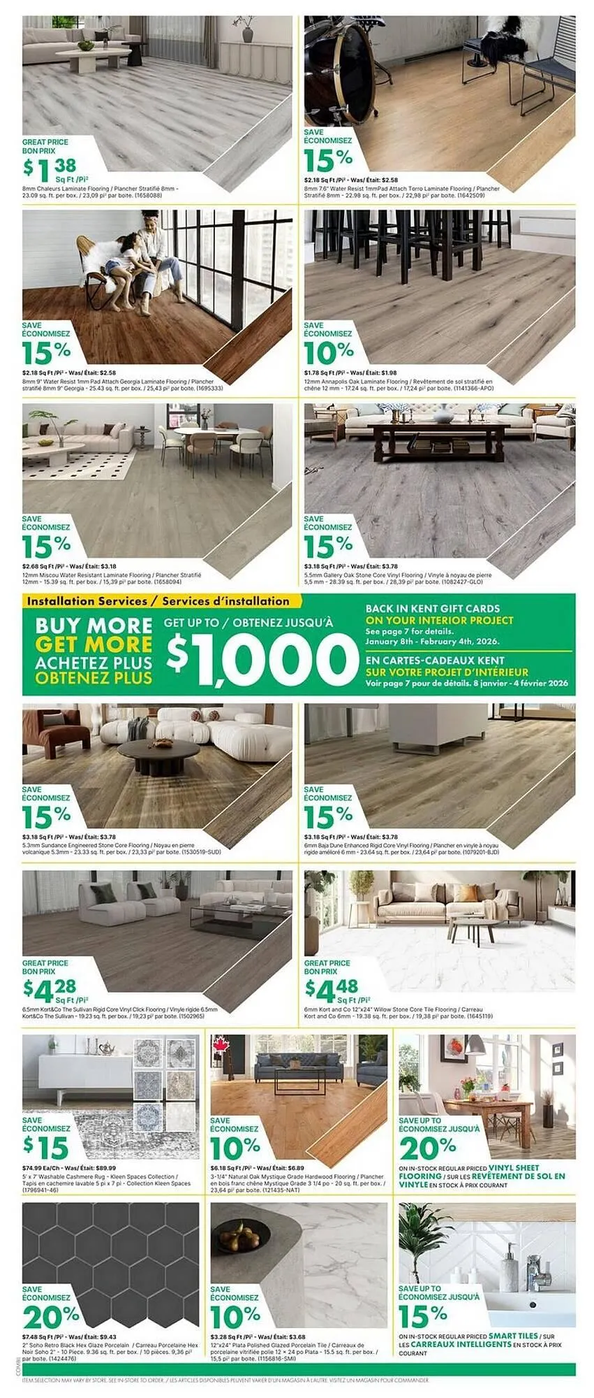 Kent flyer from January 8 to January 14 2026 - flyer page 2