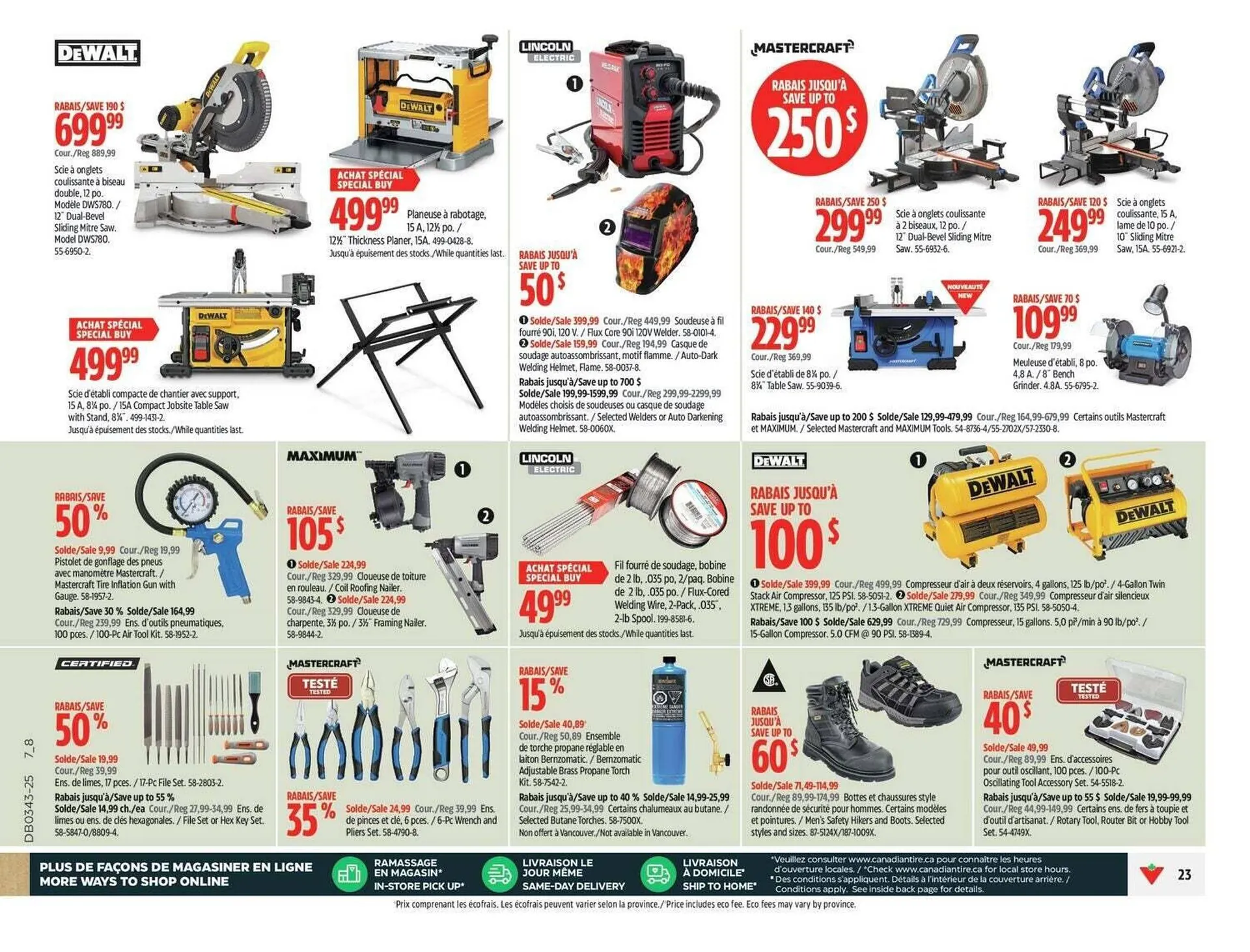 Canadian Tire flyer from October 14 to October 20 2025 - flyer page 34