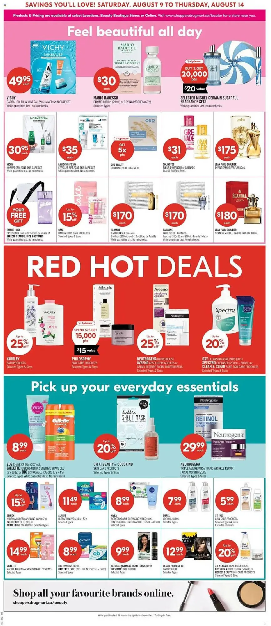 Shoppers Drug Mart flyer from August 9 to August 10 2025 - flyer page 11
