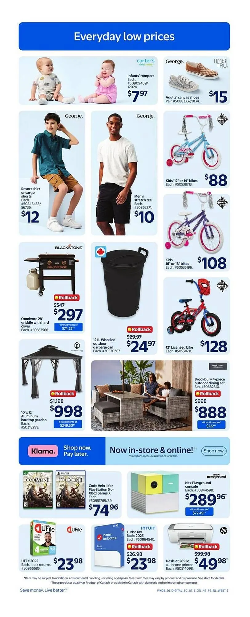 Walmart flyer from March 19 to March 25 2026 - flyer page 15