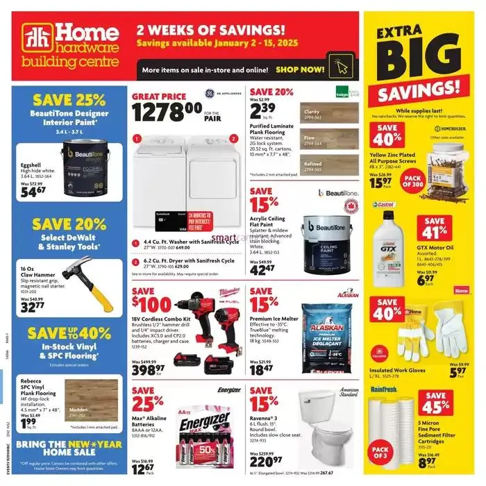 Our best bargains from January 2 to January 15 2025 - flyer page 1